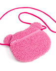 Cute Teddy Bear Purse for Girls from 3 to 10: Purple