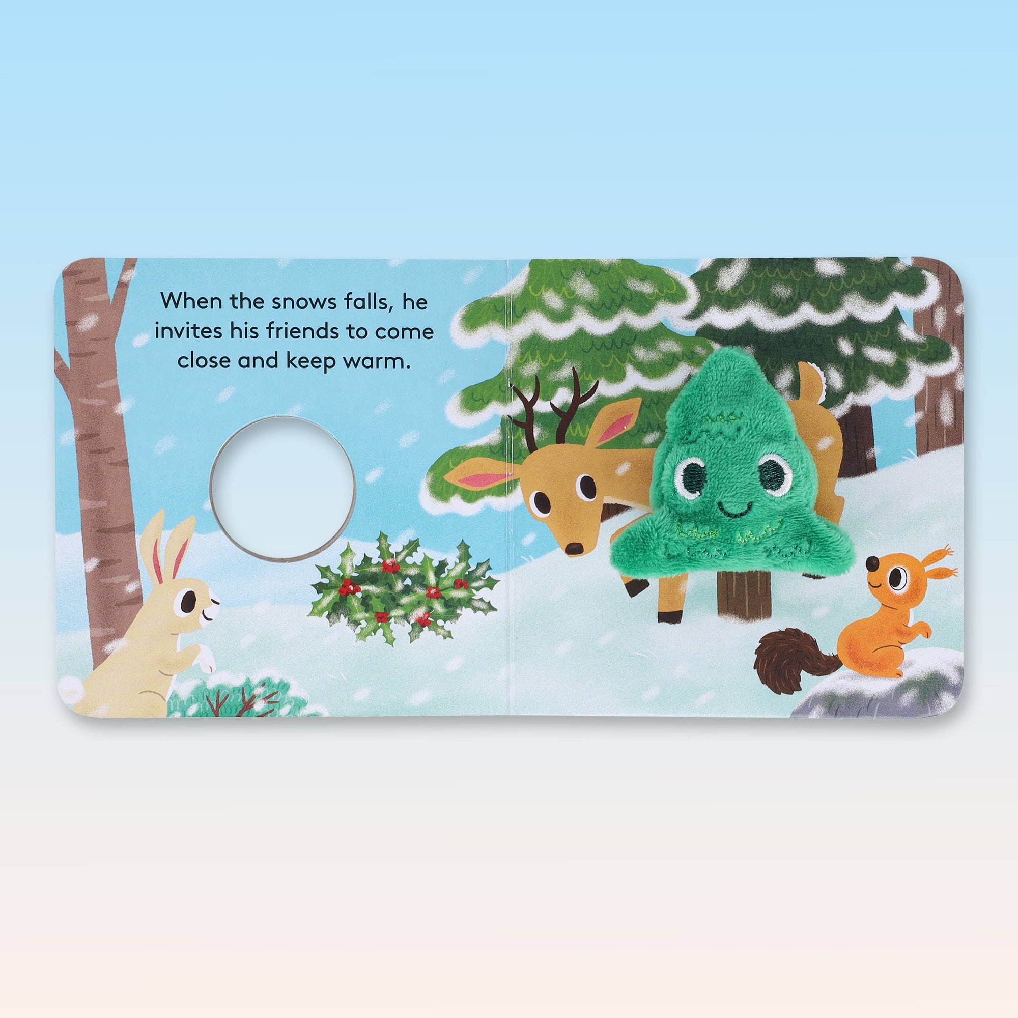 Little Fir Tree: Finger Puppet Book