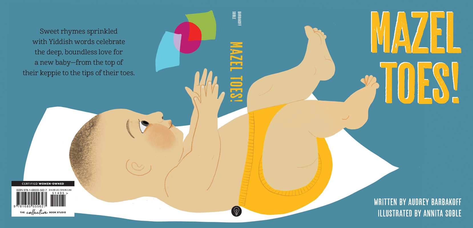 Mazel Toes! by Audrey Barbakoff: Board Books; 24 pages / English