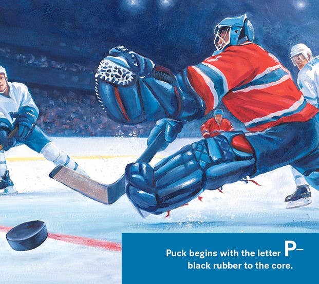 Z is for Zamboni: A Hockey Alphabet Board Book