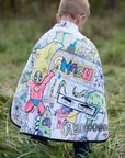 Color-A-Cape Reversible Spider Superhero