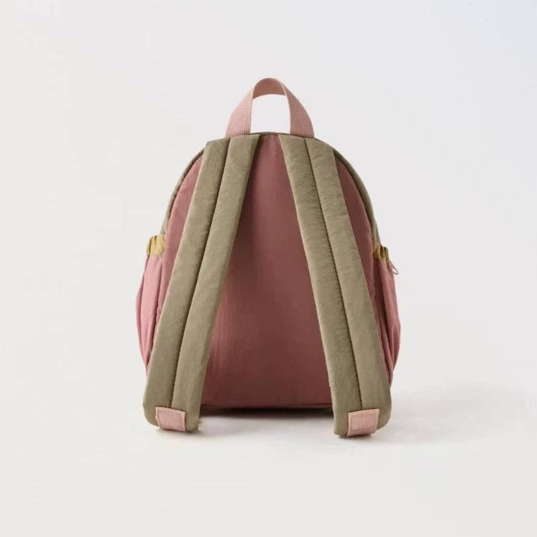 Cute Embroidered Apple Mini Backpack for Kids: Embroidered Apple Design