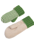 Classic Knit Winter Mittens for Kids