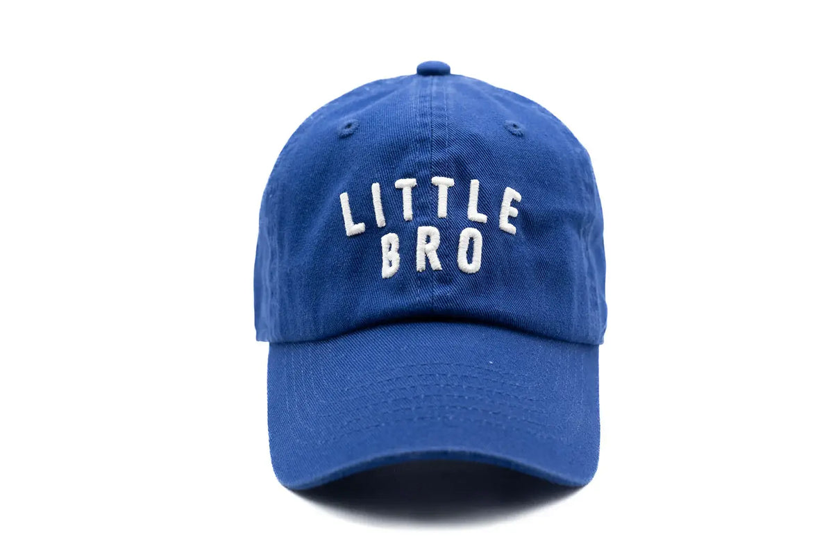 Little Bro Baseball Hat: Hunter Green / Baby