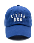 Little Bro Baseball Hat: Hunter Green / Baby
