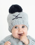 Hockey Winter Beanie Hat Ice Grey Baby & Kids