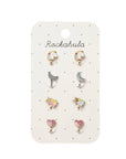 Rainbow Unicorn Clip On Earrings