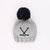 Hockey Winter Beanie Hat Ice Grey Baby &amp; Kids