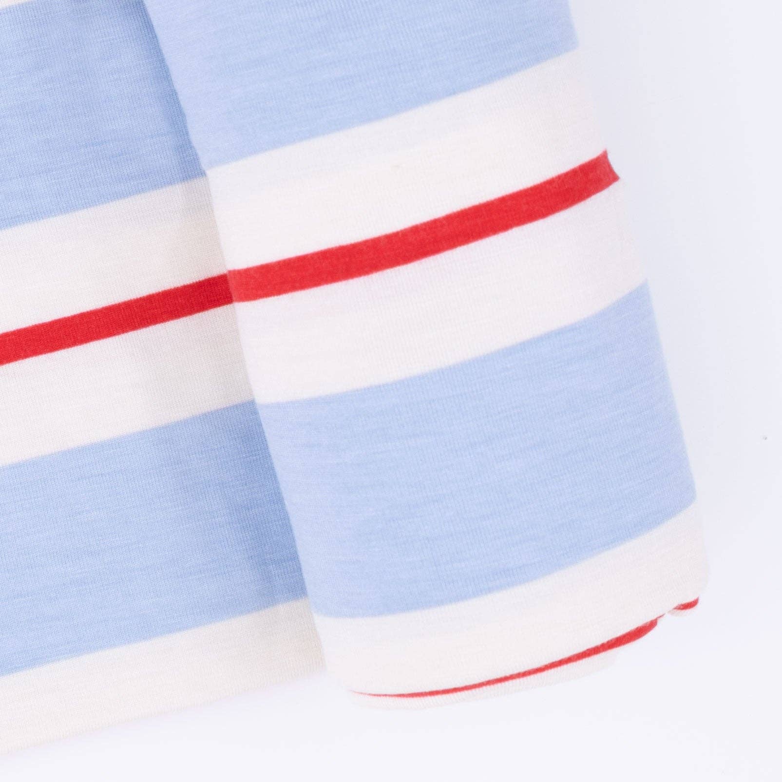 Preppy Rugby - Swaddle Blanket: 45X45
