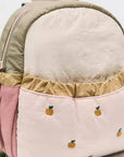 Cute Embroidered Apple Mini Backpack for Kids: Embroidered Apple Design