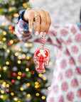 Needlepoint Icon Ornament - Lobster