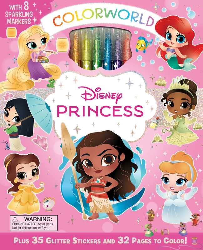 Colorworld: Disney Princess by Editors of Studio Fun International: Kit - Paperback; 64 pages / English