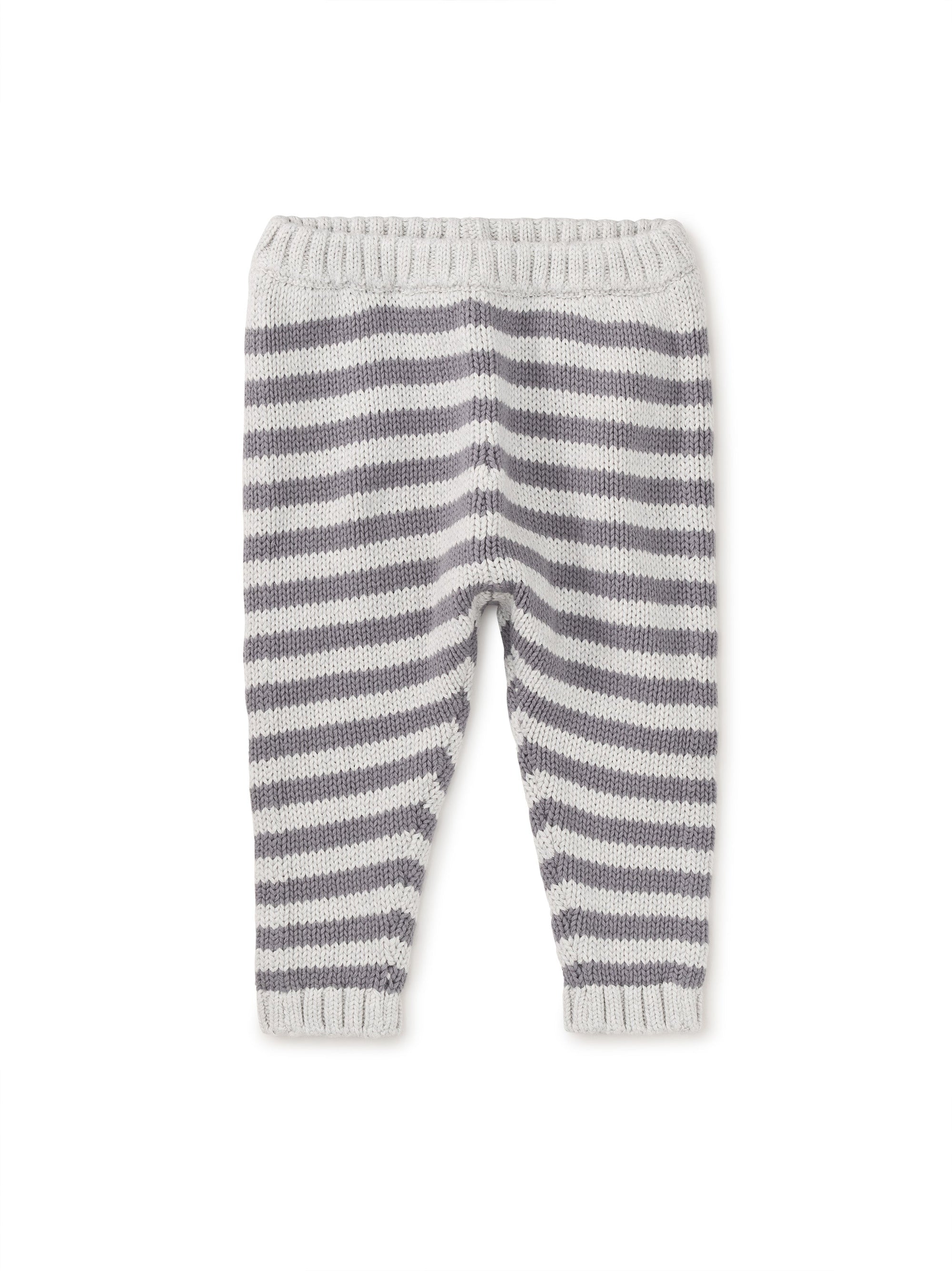 Tea Collection Cozy Striped Baby Pants, Chai Stripe |Mockingbird Baby & Kids