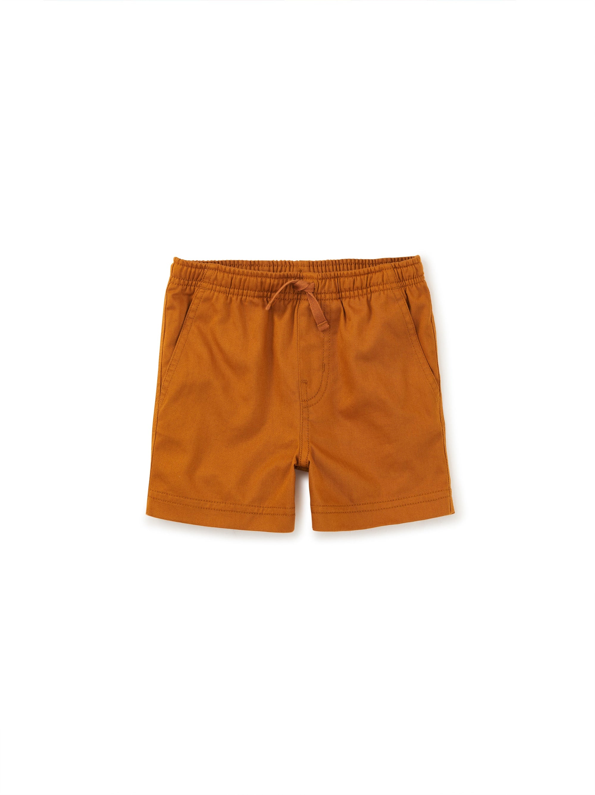 Tea Collection Twill Sport Shorts, Nugget |Mockingbird Baby & Kids