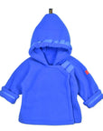 Royal Blue Warmplus Fleece Favorite Jacket Wrap Close 620-BL: Royal Blue