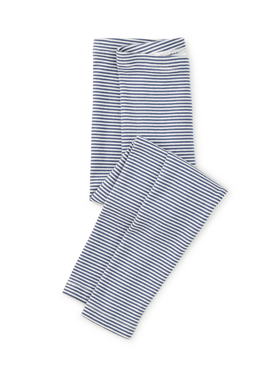 Tea Striped Girls Leggings
