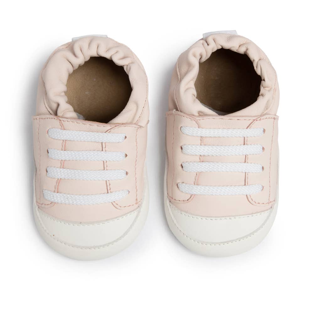 Leather Baby Sneaker Shoe - Pink