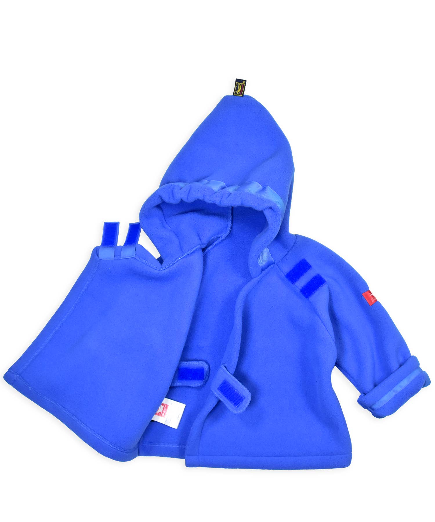 Royal Blue Warmplus Fleece Favorite Jacket Wrap Close 620-BL: Royal Blue