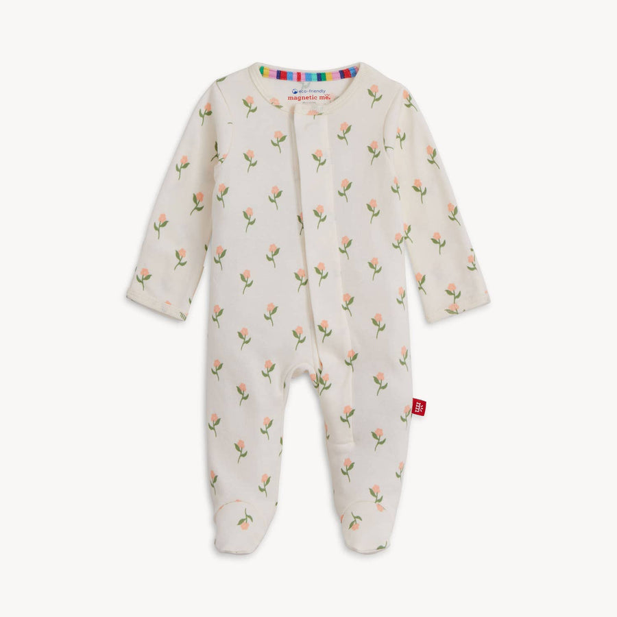 Magnetic Me Rosebud Footie