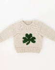 Shamrock Crew Neck Knitted Sweater