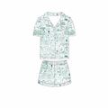 Ireland Women’s Button Front Short Pajama Set