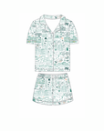 Ireland Women’s Button Front Short Pajama Set