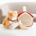 Munchkin the Cat & House
