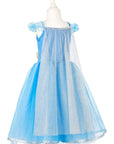 Ice Queen Costume Dress – Carnival & Festive Use (3 sizes): 3-4 years