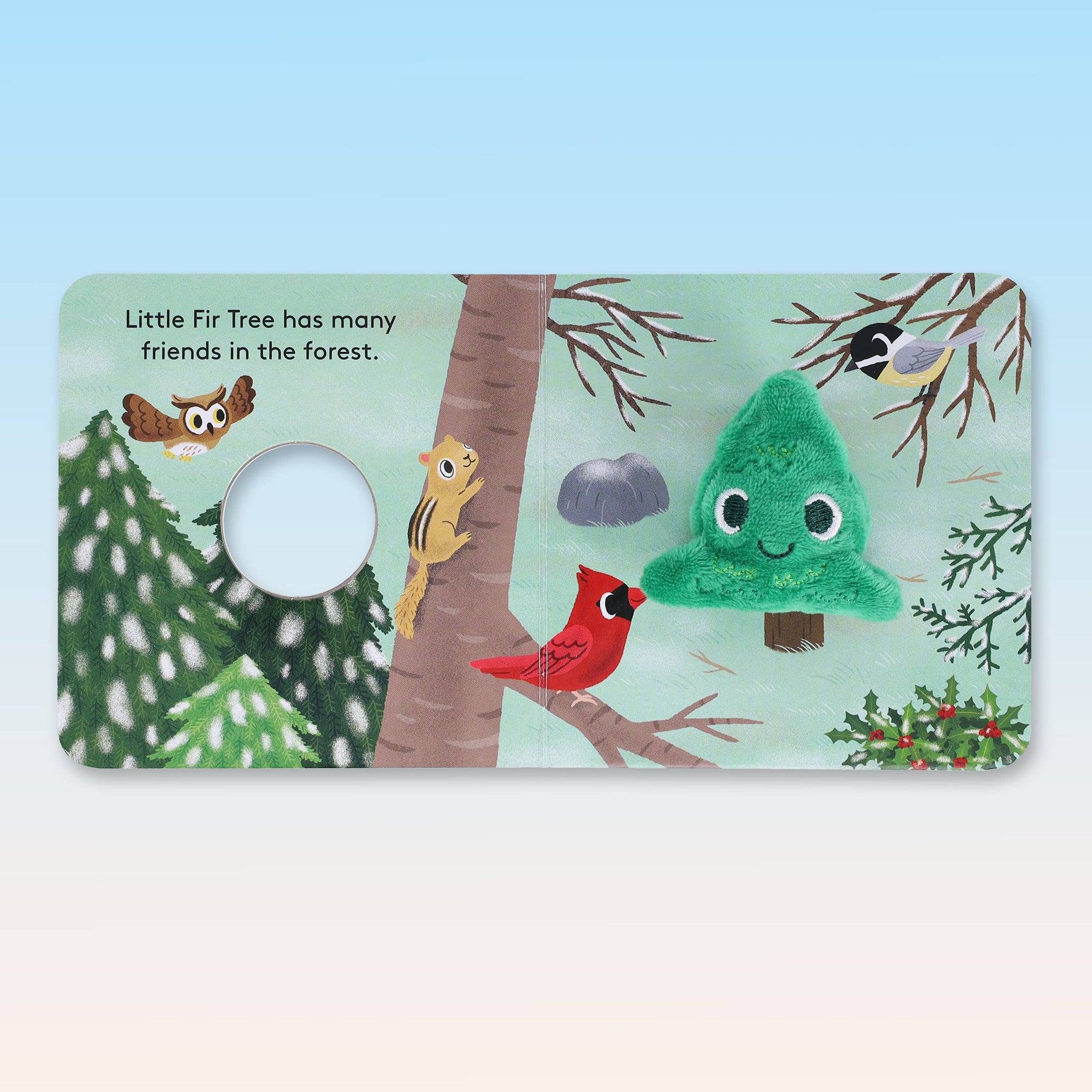 Little Fir Tree: Finger Puppet Book