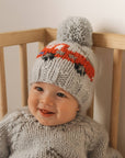 Fire Engine Beanie Hat Baby & Kids: M (6-24 months)