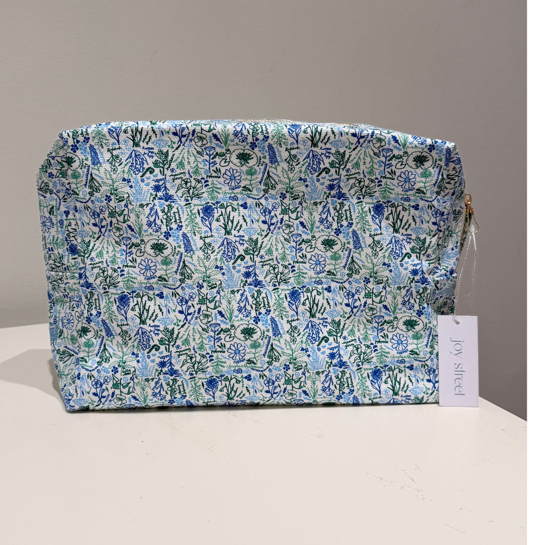 Birth Flowers Large Travel Pouch