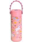Core Insulated Pop Fidget Handle Bottle 18oz - Pink Unicorn