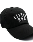 Little Bro Baseball Hat: Hunter Green / Baby
