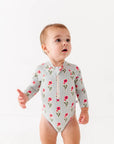 Rash Guard Swimsuit - Seaside Blooms