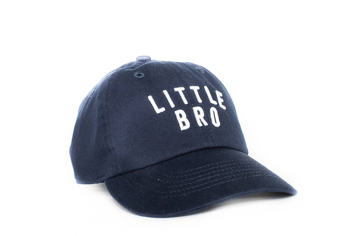 Little Bro Baseball Hat: Hunter Green / Baby