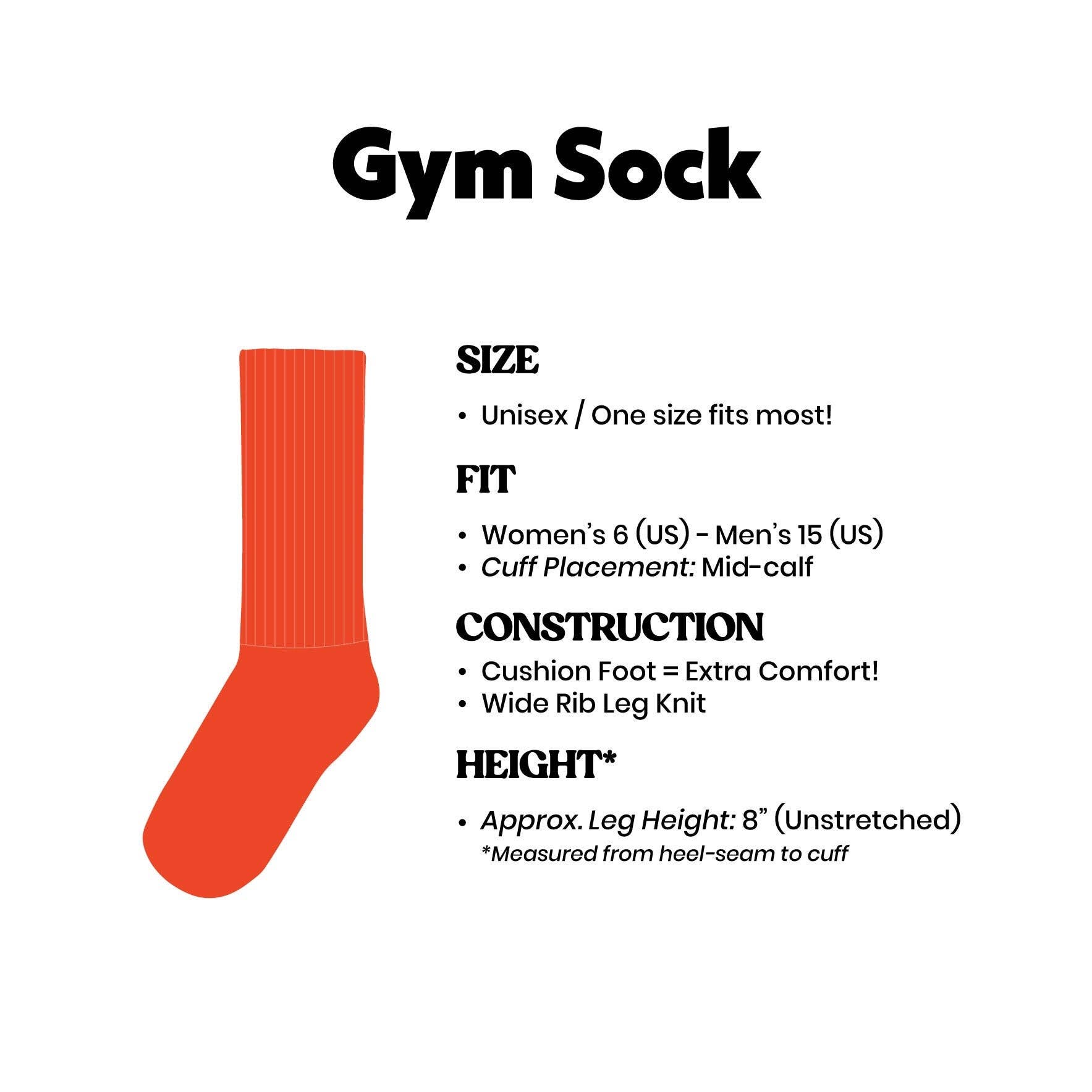Wine Snob Gym Crew Socks