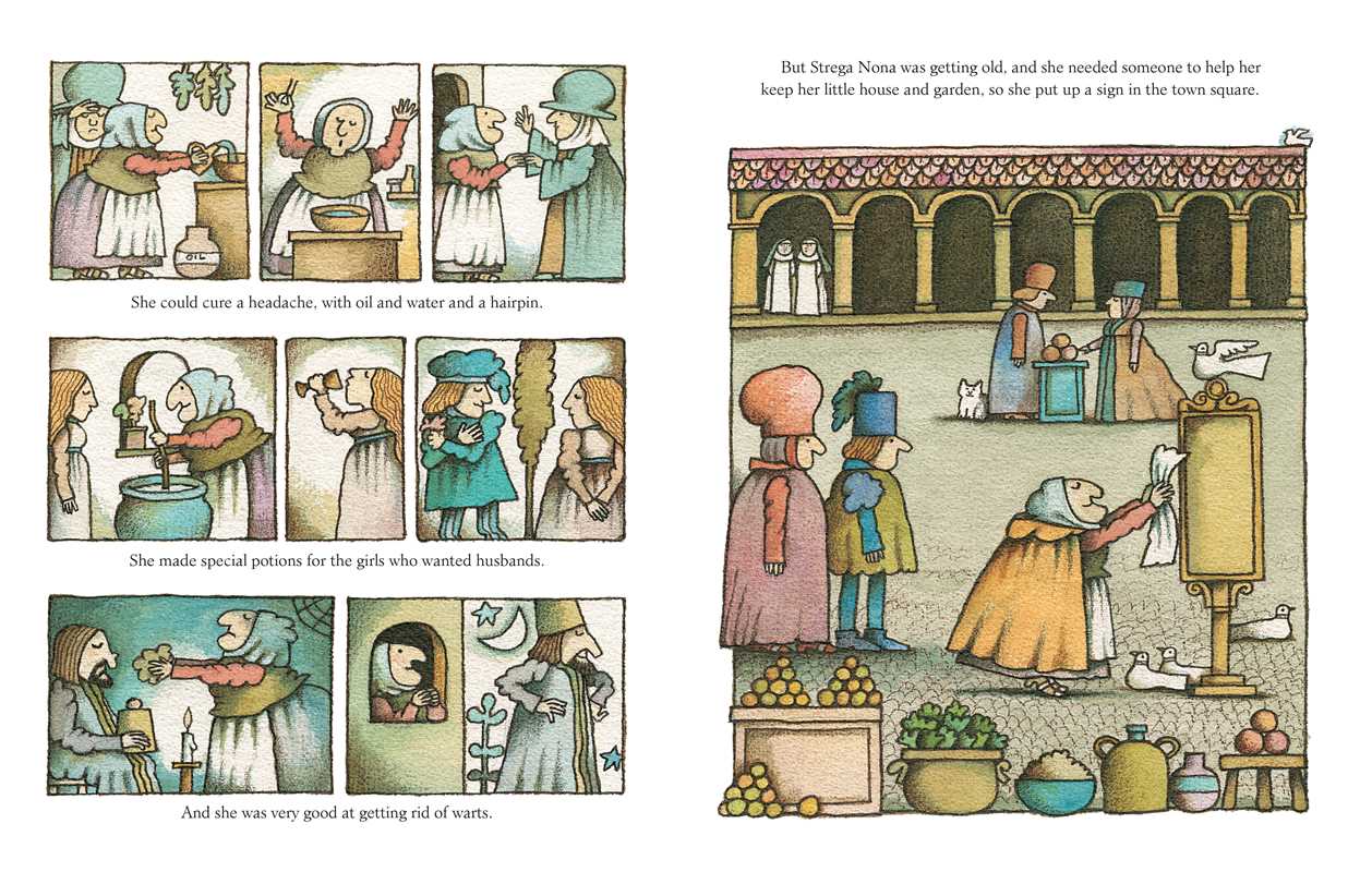 Strega Nona by Tomie   dePaola: Hardcover; 32 pages / English