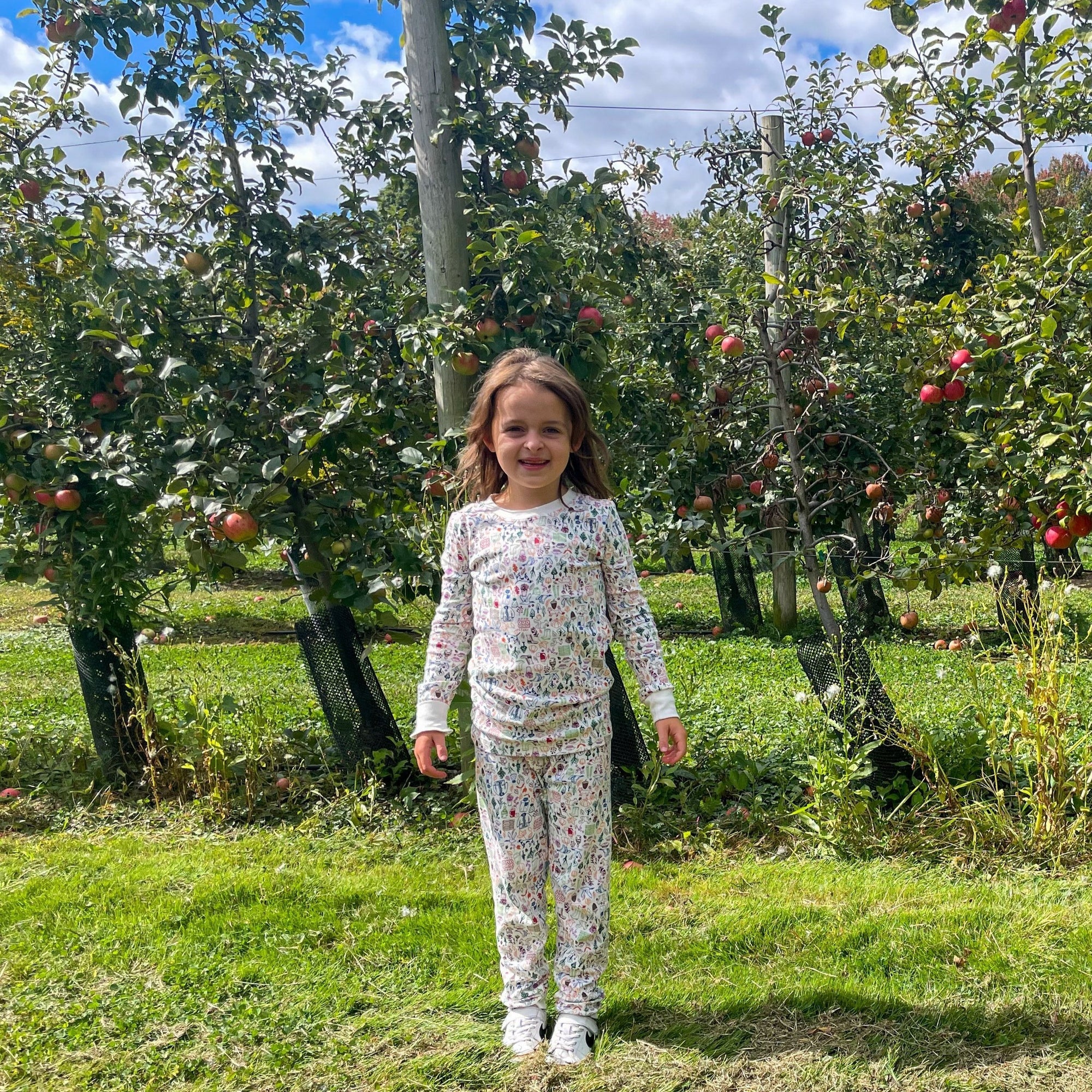 Autumn Two Piece Kids Pajamas