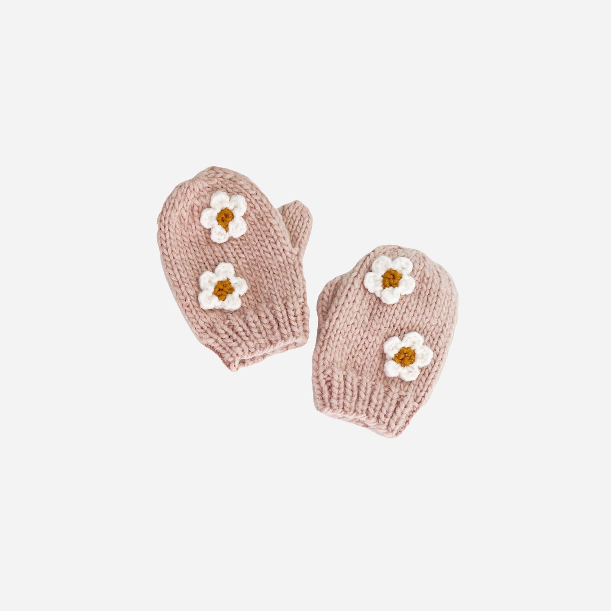 Blush Flower Mittens | Baby &amp; Toddler