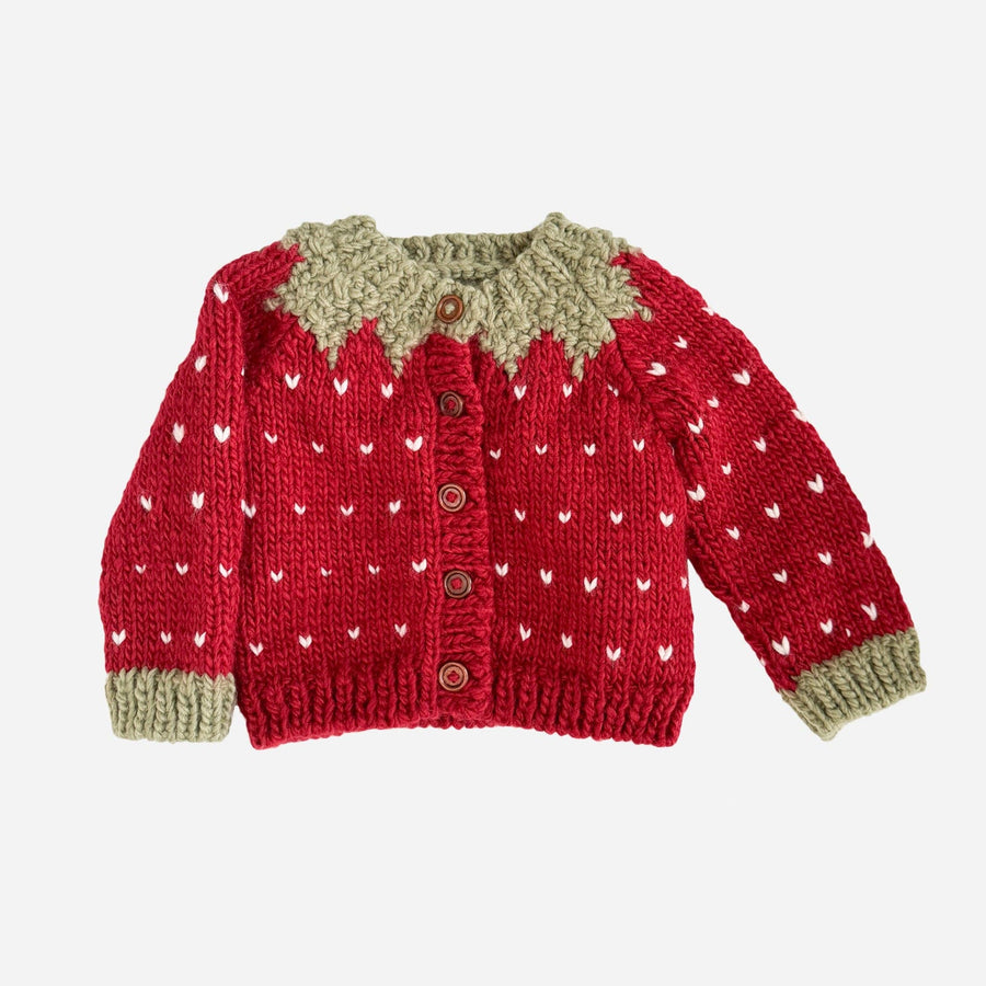 Strawberry Cardigan Baby & Child Cardigan Sweater