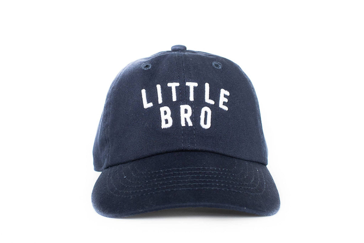 Little Bro Baseball Hat: Hunter Green / Baby