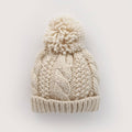 Natural Cable Beanie Baby & Kids