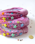 Beaded Headband - Happy Hues