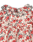 Amour Rose Floral Ruffle Baby Dress & Bloomer