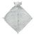 Lovie Blankie - Elephant Grey: 13"X13"