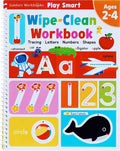 Play Smart Wipe-Clean Workbook  by Gakken early childhood experts: Spiral; 80 pages / English