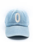 Denim Number Baseball Hat: 1 / Toddler (1Y-4Y)