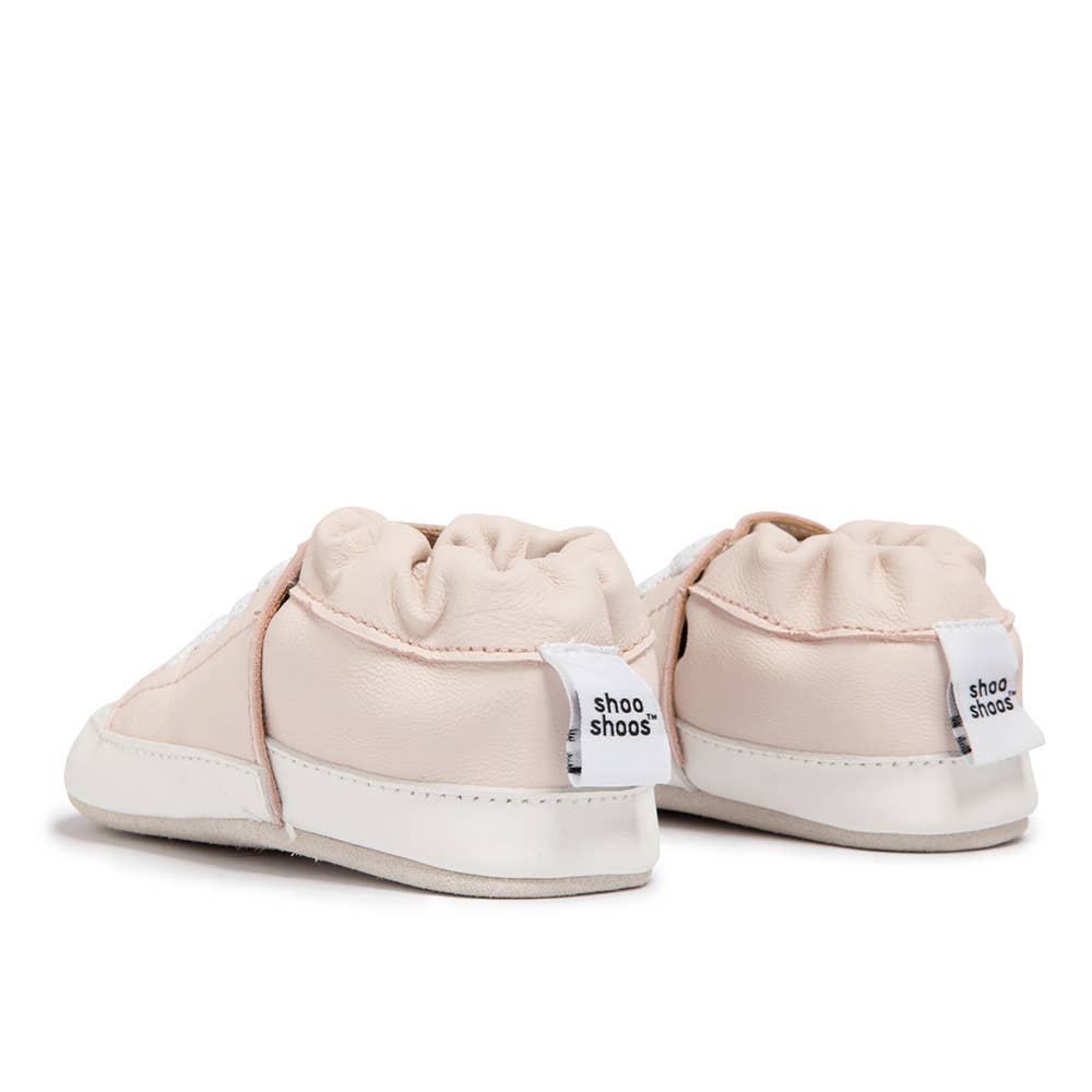 Leather Baby Sneaker Shoe - Pink
