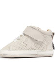 Baby Hightop Leather Sneakers - Cream