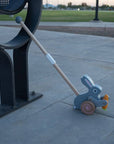 Bunny roll-along push toy